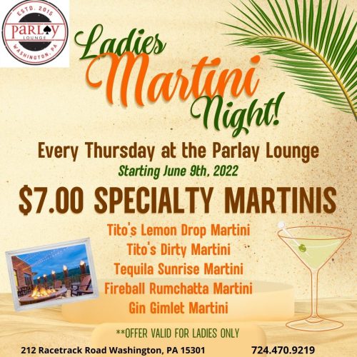 Ladies Martini Night